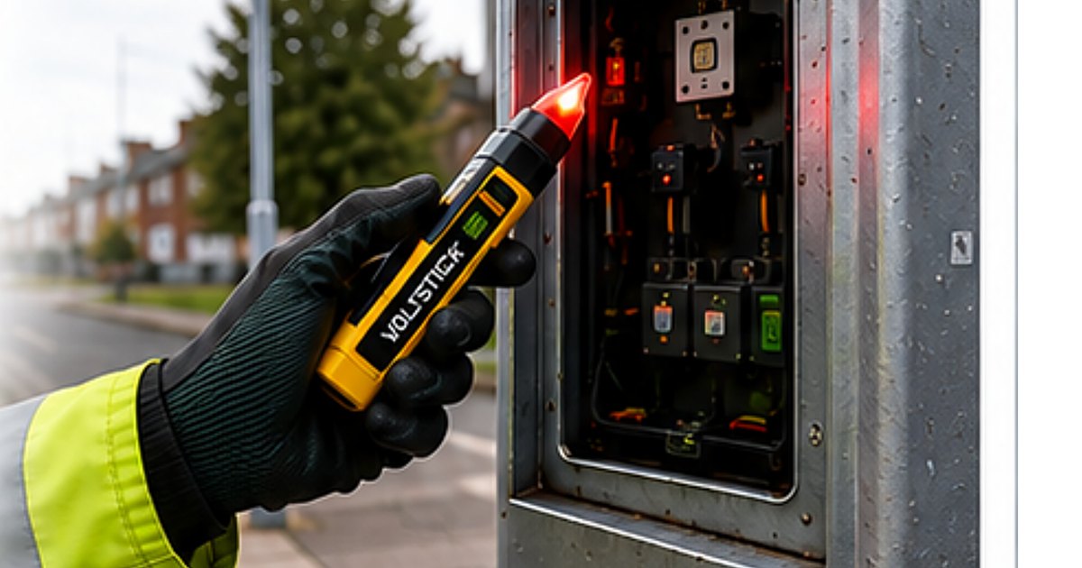 Test Before Touch: Voltsticks on Street Furniture
