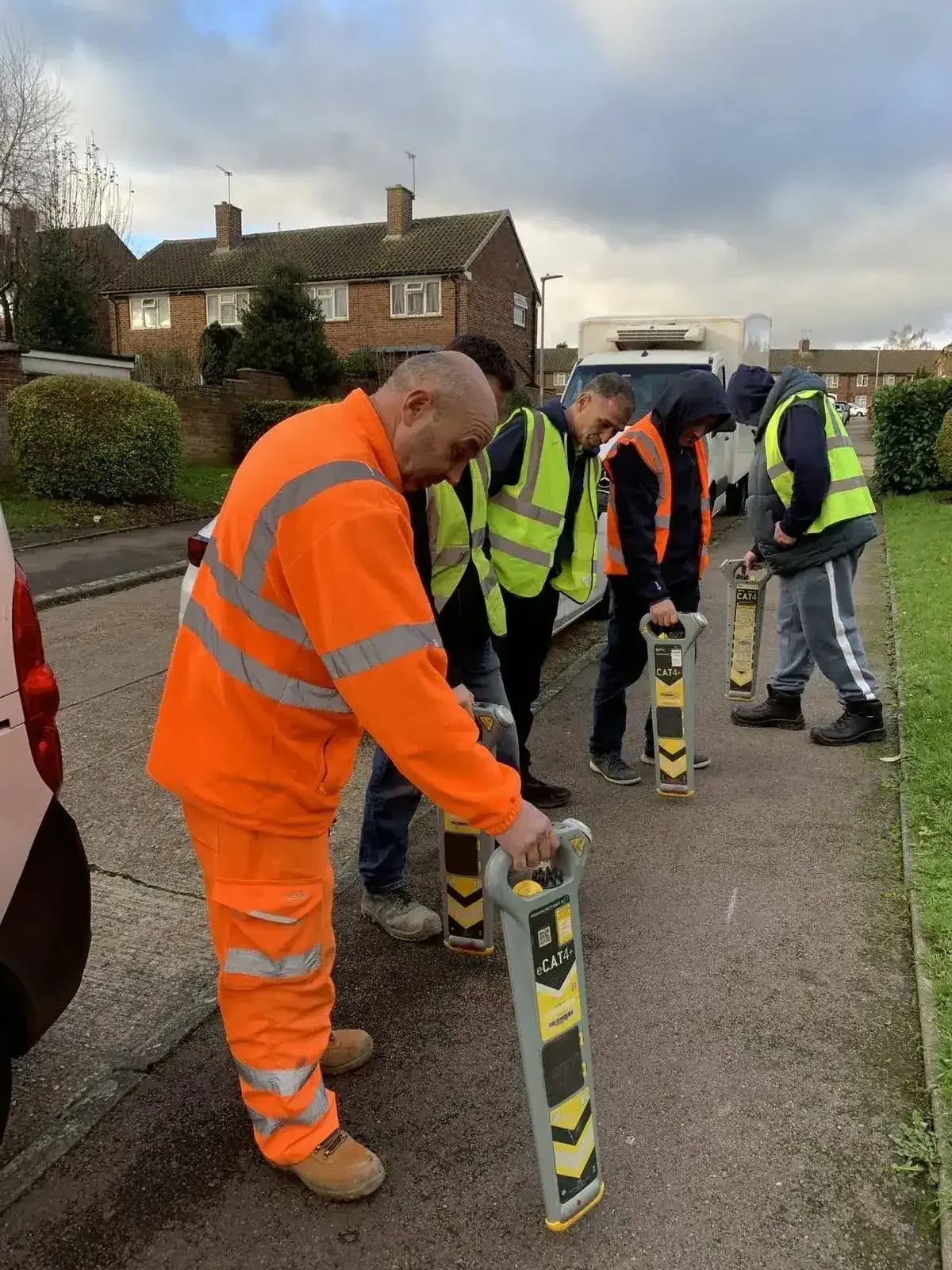 Directly employed CAT and Genny specialist trainer conducting accredited utility location training