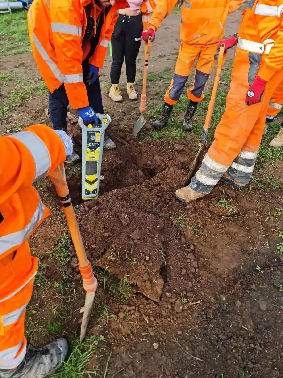 Kier Group safe digging practical assessment session