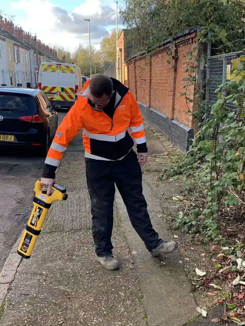 Underground service detection training