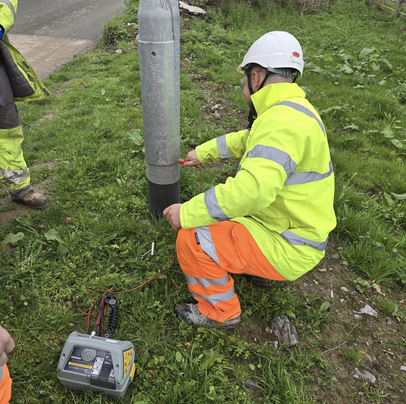 Genny signal application on a live utility site