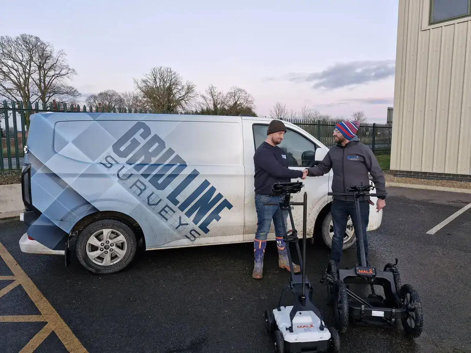 PAS128 surveyor training with GPR equipment