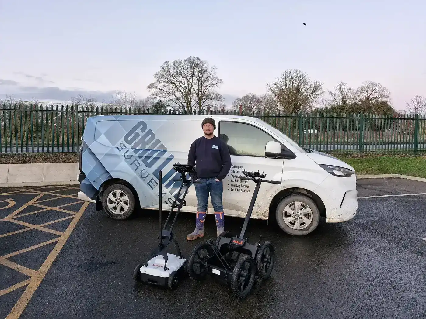 GPR survey training at Worcester facility