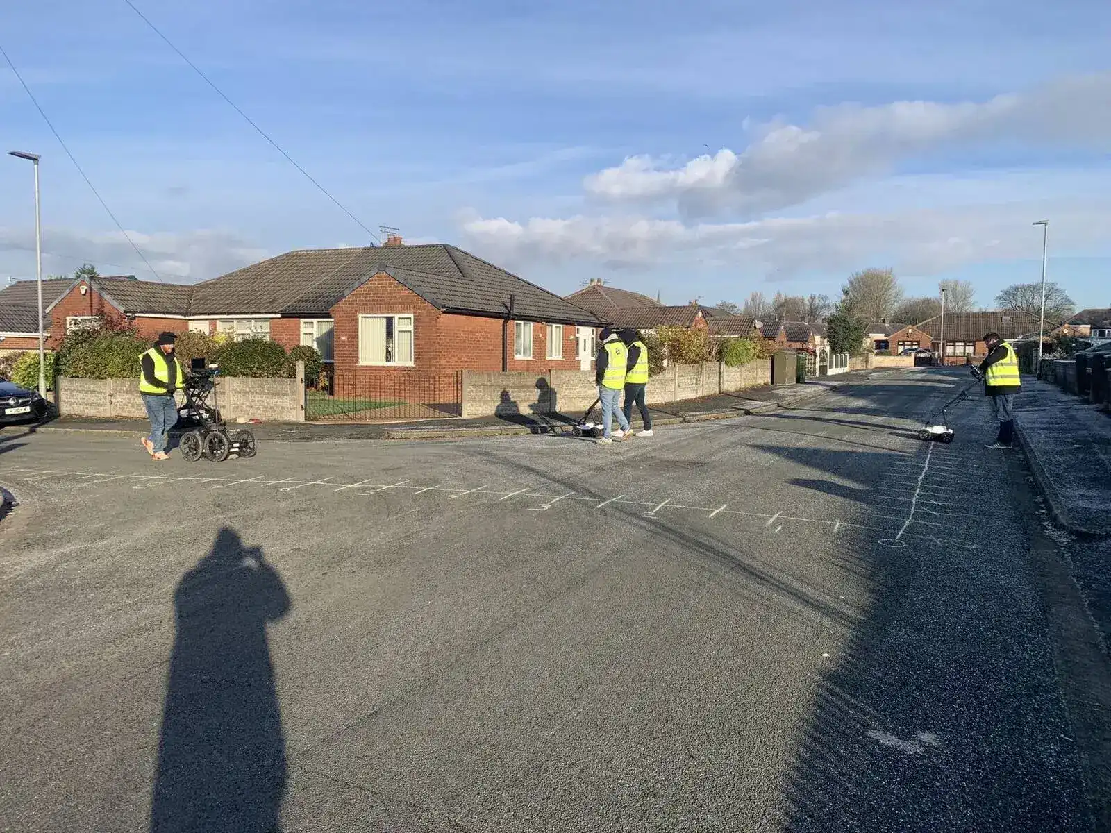 Ground penetrating radar practical exercise
