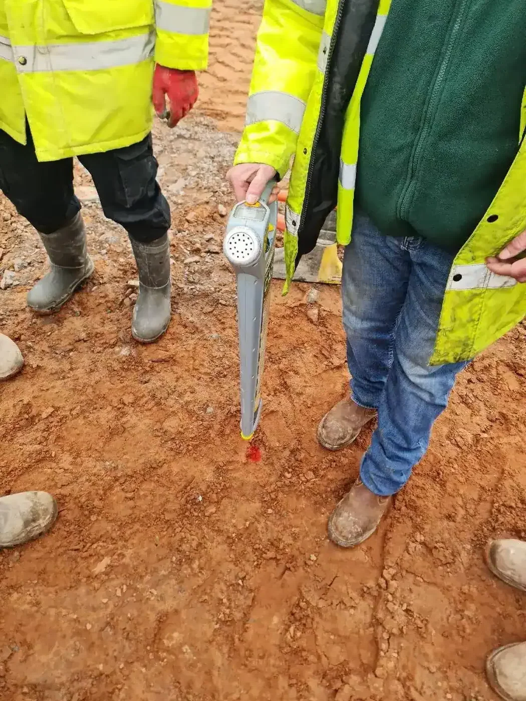 Safe excavation near buried services London