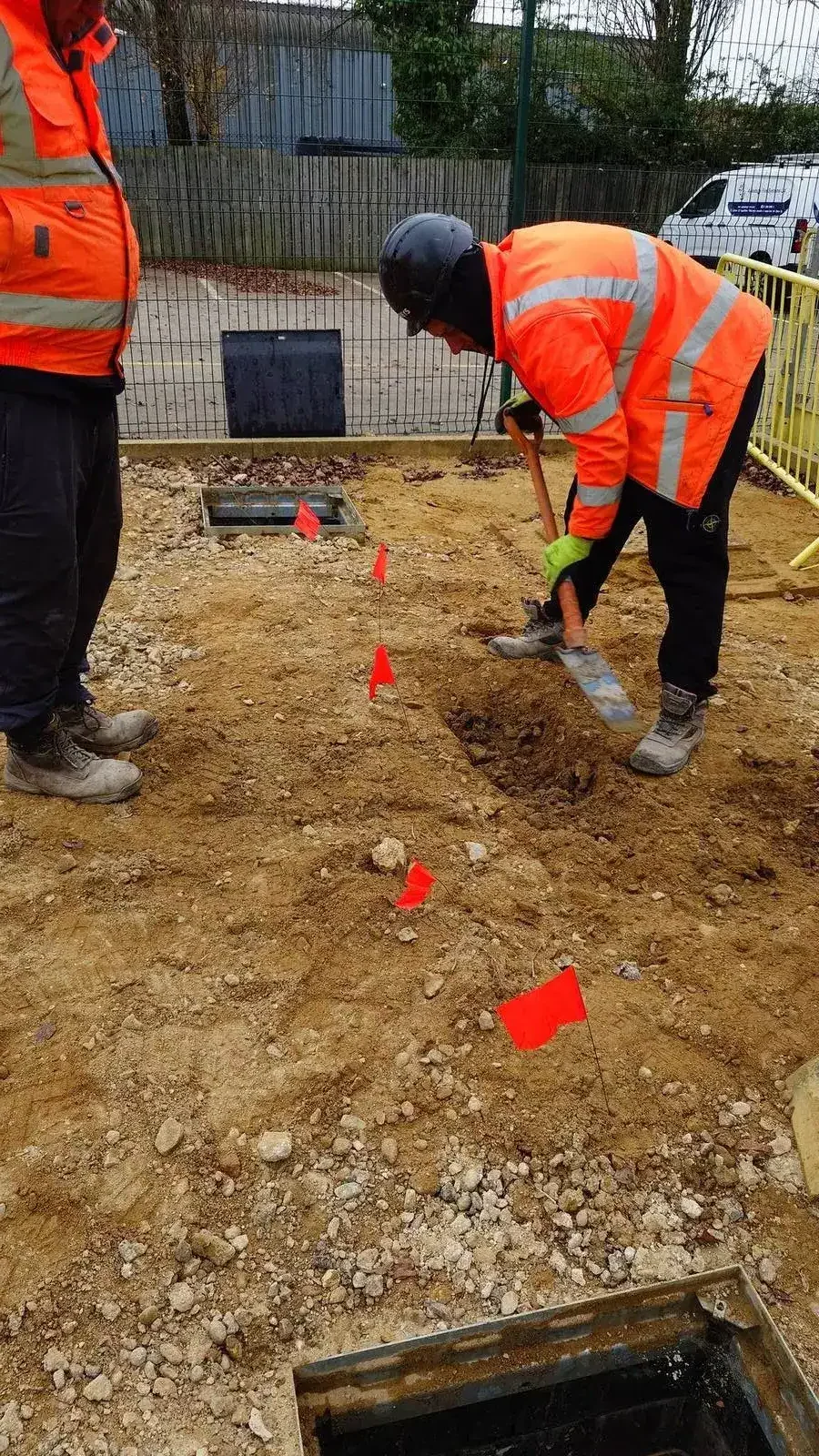 ProQual CAT2 practical assessment with excavation