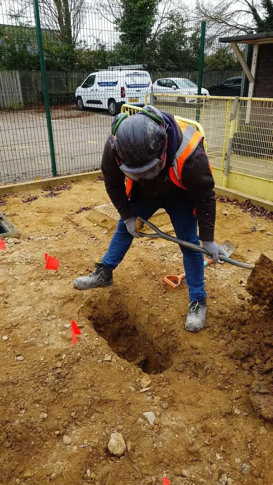 EUS CAT2 on-site excavation assessment